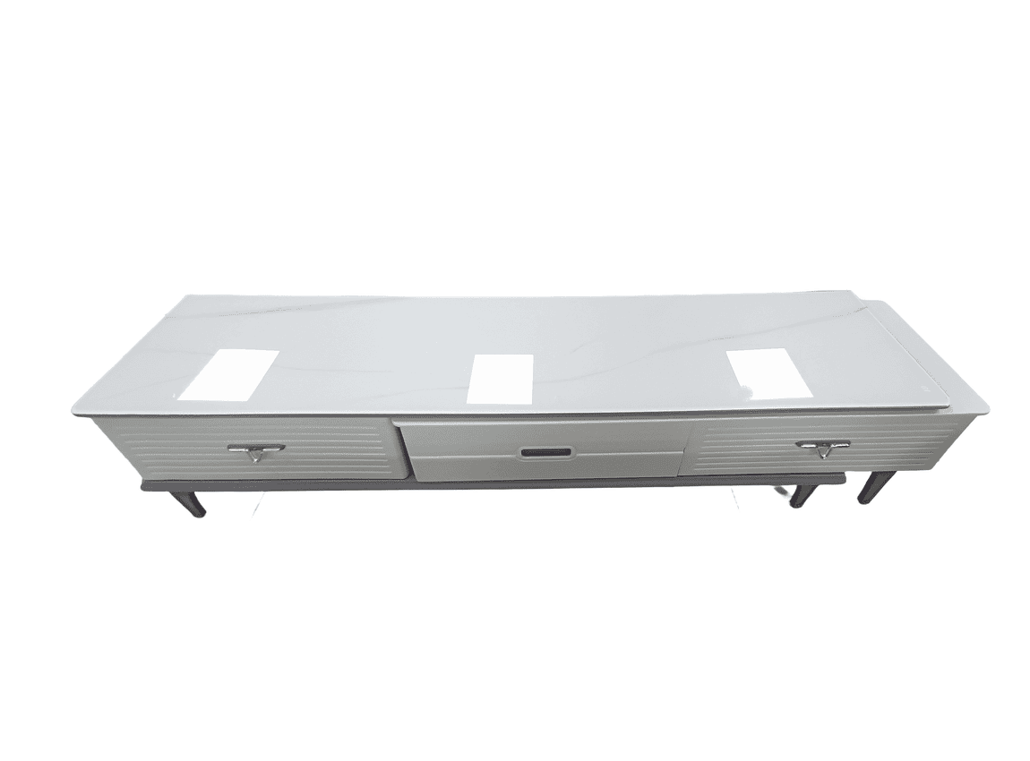 Ensemble Canapé Inclinable (Motion) Noir Sans Table Basse et Table TV